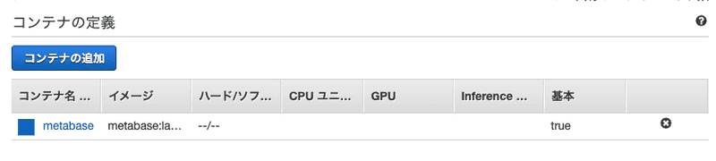 コンテナが追加されてますね